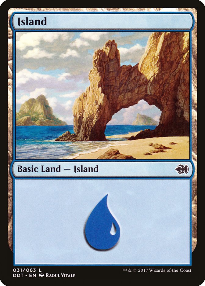Island (31) [Duel Decks: Merfolk vs. Goblins] | Odin's Place