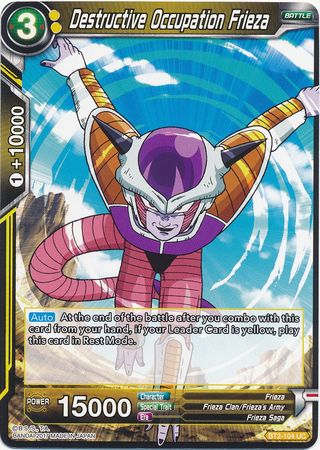 Destructive Occupation Frieza (BT2-104) [Union Force] | Odin's Place