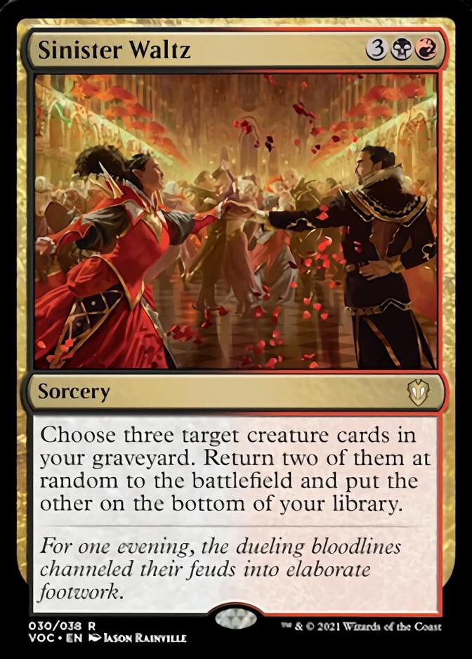 Sinister Waltz [Innistrad: Crimson Vow Commander] | Odin's Place