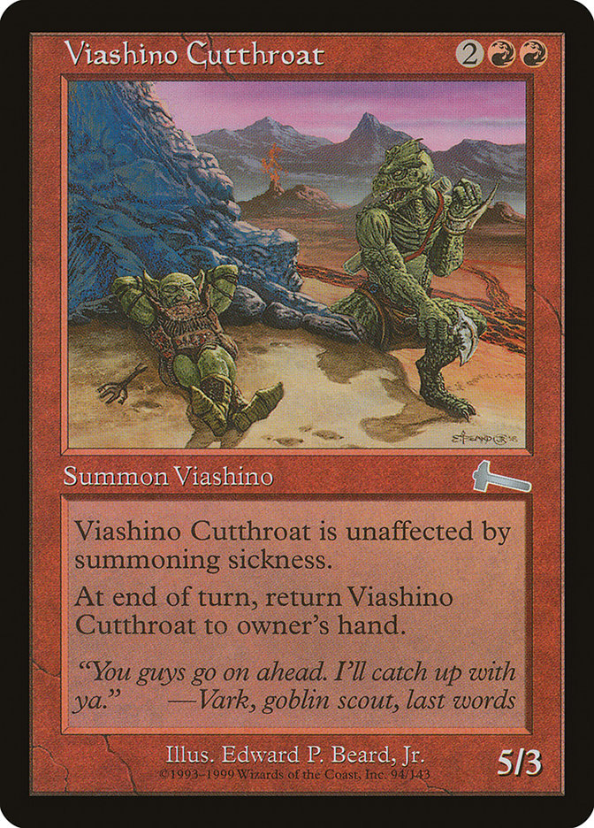 Viashino Cutthroat (94) [Urza's Legacy] | Odin's Place