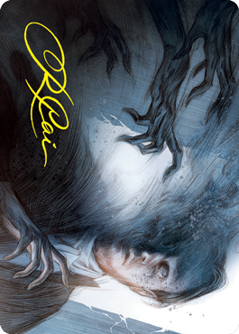 Dread Fugue Art Card (Gold-Stamped Signature) [Innistrad: Crimson Vow Art Series] | Odin's Place