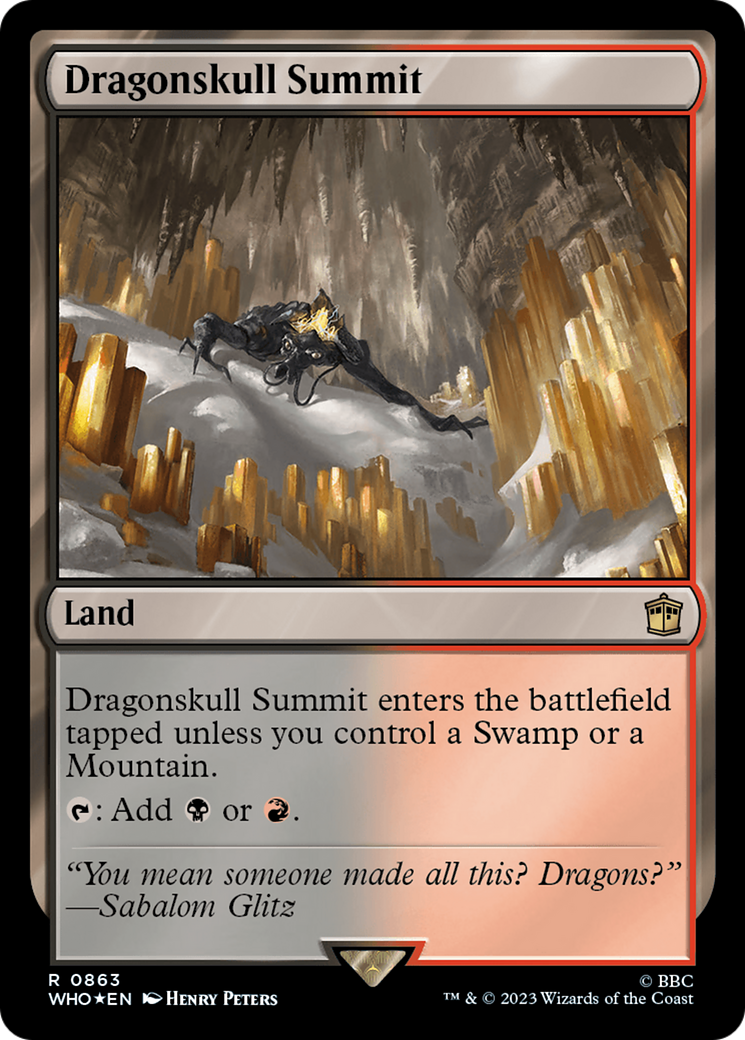 Dragonskull Summit (Surge Foil) [Doctor Who] | Odin's Place