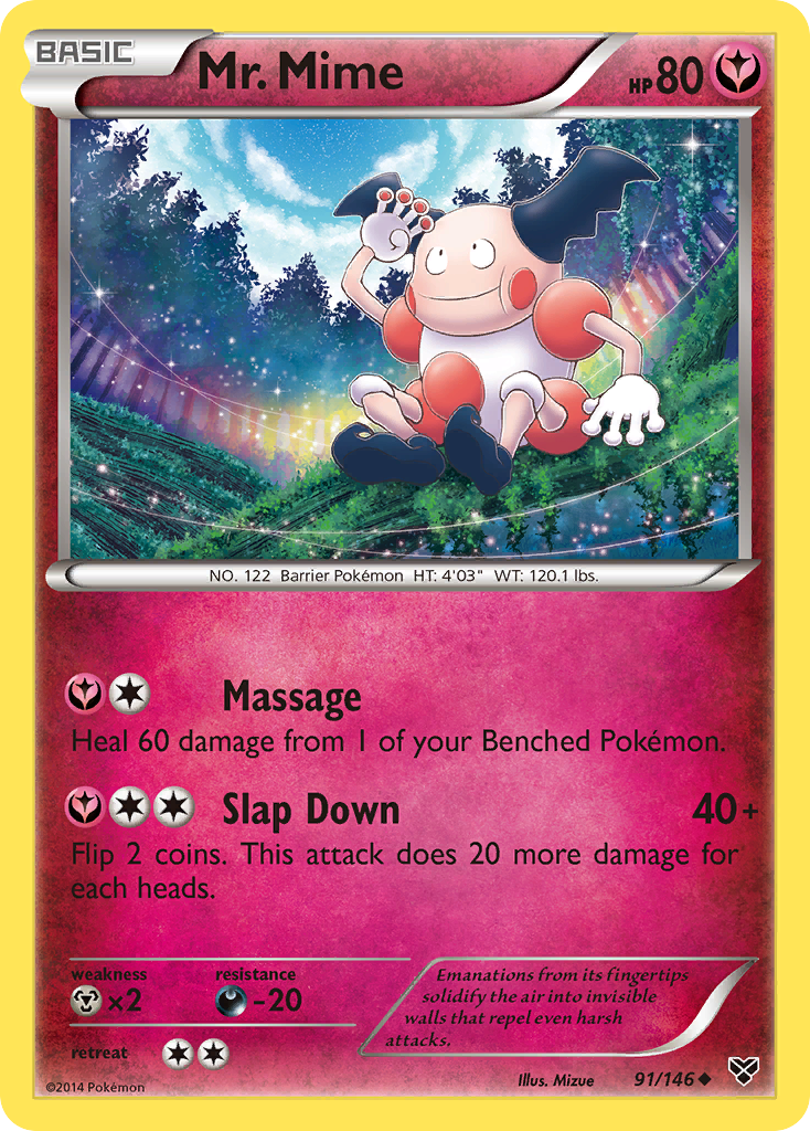 Mr. Mime (91/146) [XY: Base Set] | Odin's Place