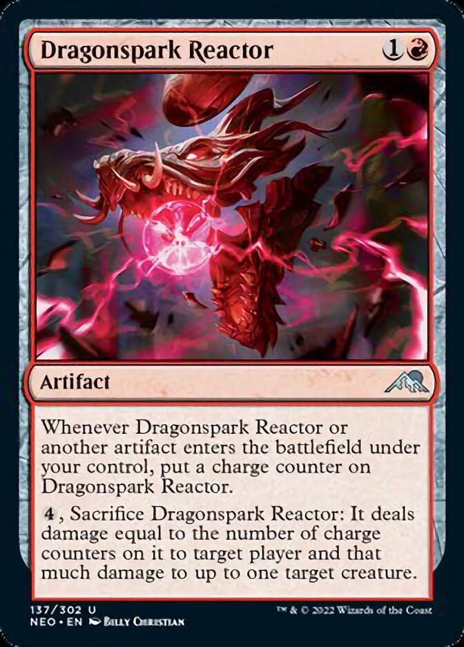 Dragonspark Reactor [Kamigawa: Neon Dynasty] | Odin's Place
