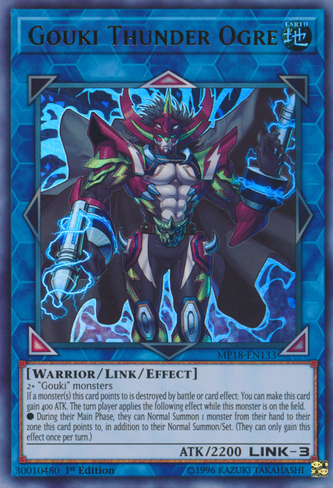 Gouki Thunder Ogre [MP18-EN133] Ultra Rare | Odin's Place