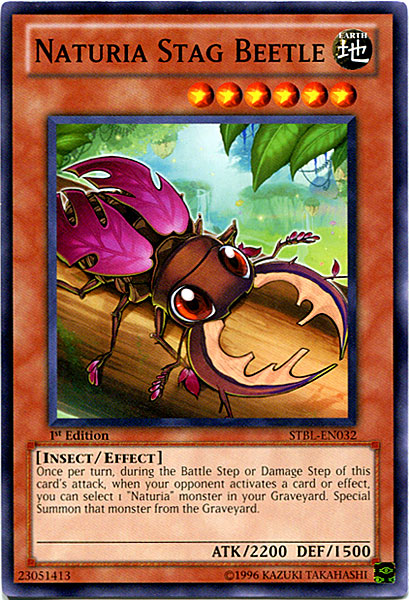 Naturia Stag Beetle [STBL-EN032] Common | Odin's Place
