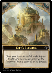 City's Blessing // Ogre Double-Sided Token [Commander Masters Tokens] | Odin's Place