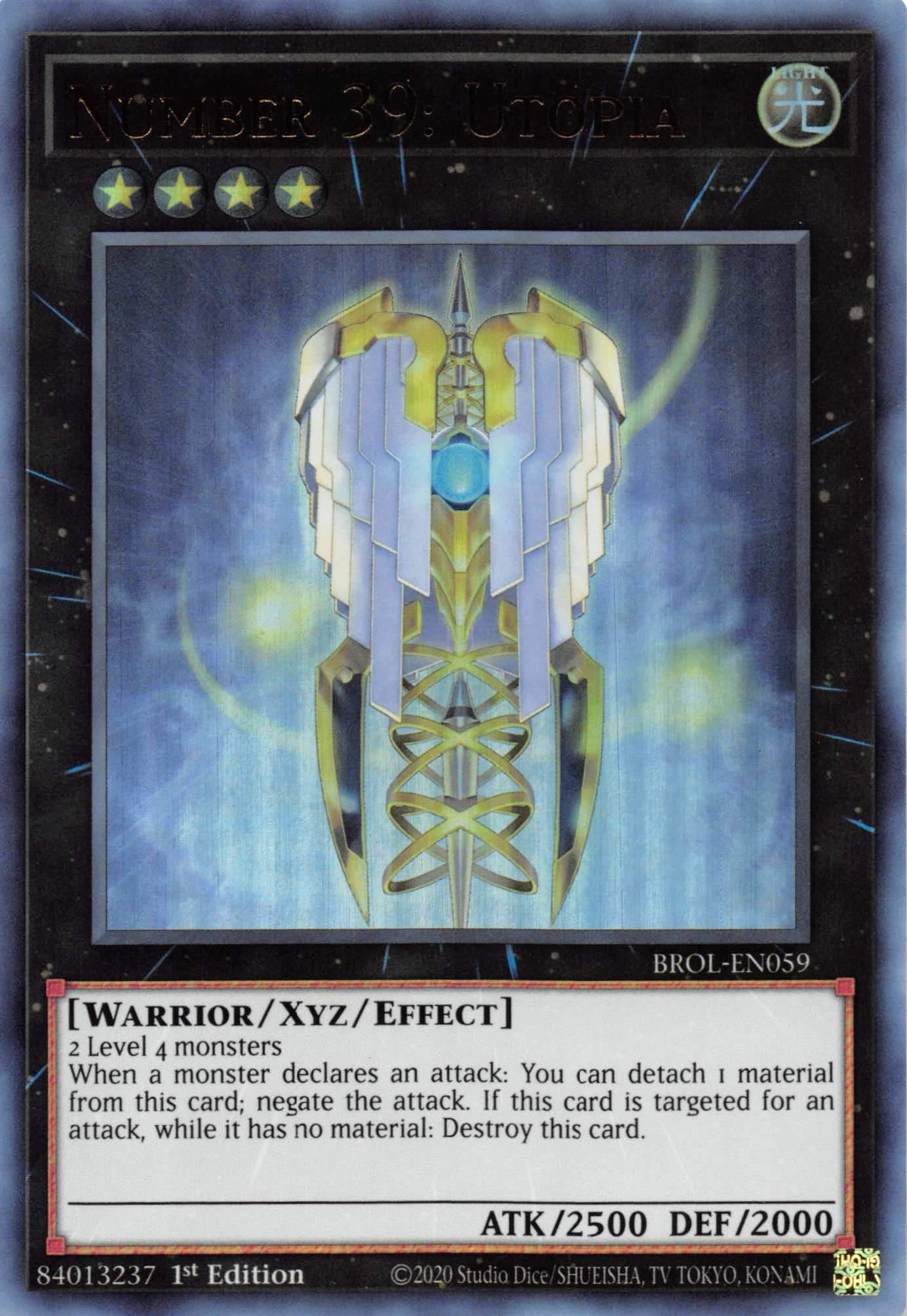 Number 39: Utopia [BROL-EN059] Ultra Rare | Odin's Place