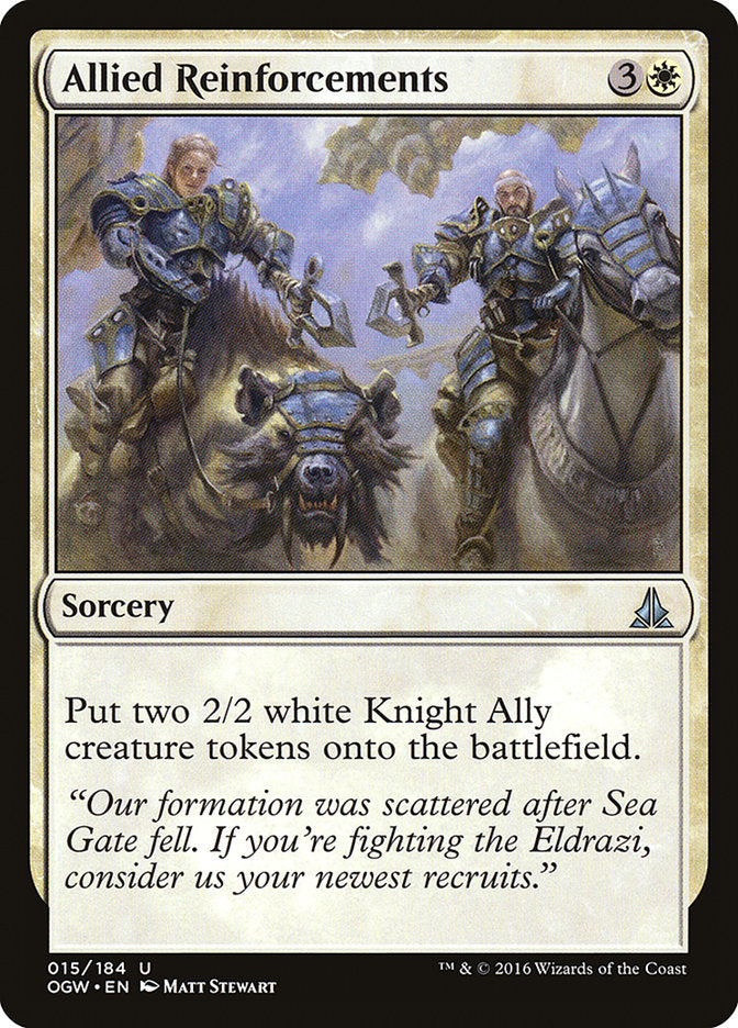 Allied Reinforcements (15) [Oath of the Gatewatch] | Odin's Place