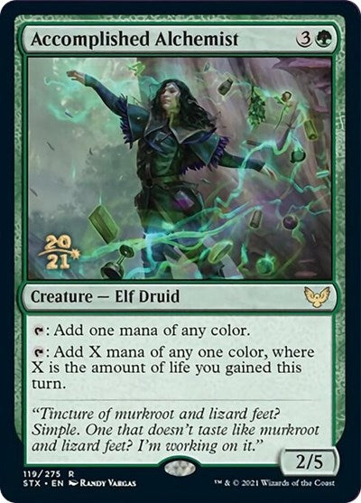 Accomplished Alchemist [Strixhaven: School of Mages Prerelease Promos] | Odin's Place