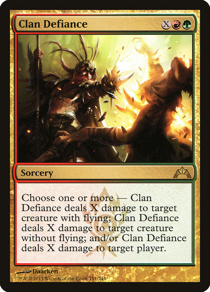 Clan Defiance (151) [Gatecrash] | Odin's Place