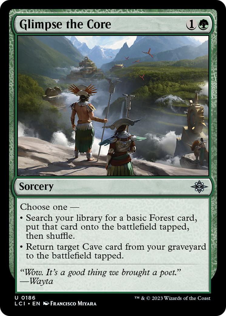 Glimpse the Core [The Lost Caverns of Ixalan] | Odin's Place