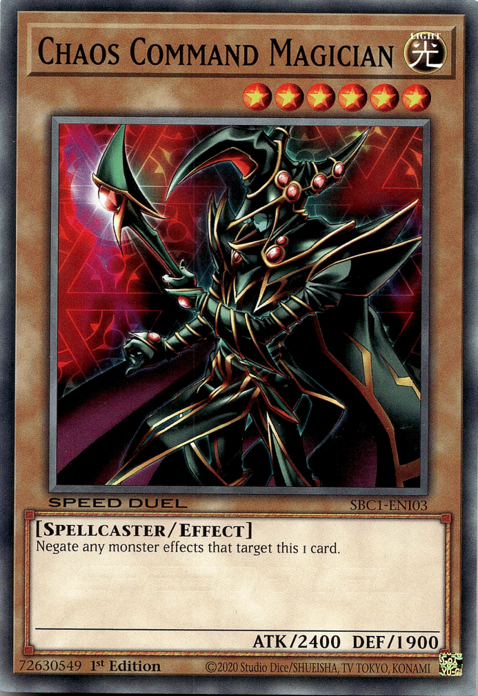 Chaos Command Magician [SBC1-ENI03] Common | Odin's Place