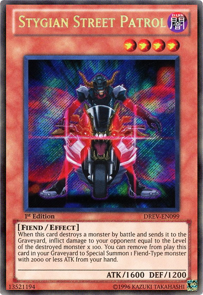 Stygian Street Patrol [DREV-EN099] Secret Rare | Odin's Place