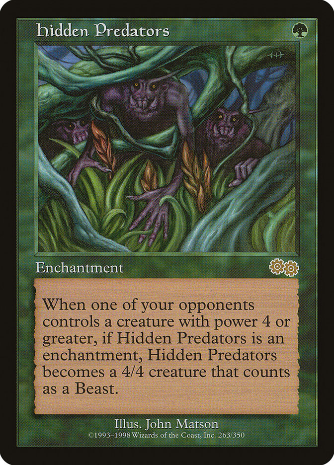 Hidden Predators (263) [Urza's Saga] | Odin's Place
