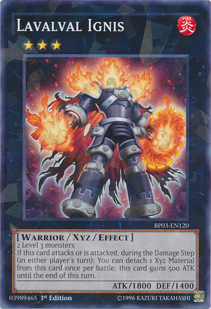 Lavalval Ignis [BP03-EN120] Shatterfoil Rare | Odin's Place