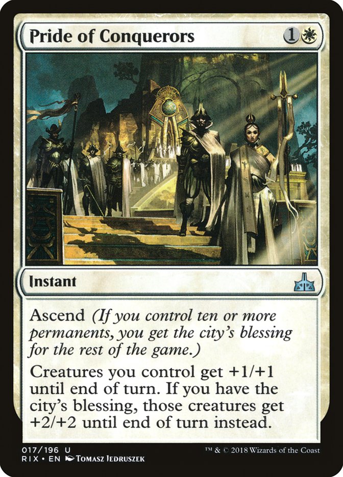 Pride of Conquerors (17) [Rivals of Ixalan] | Odin's Place