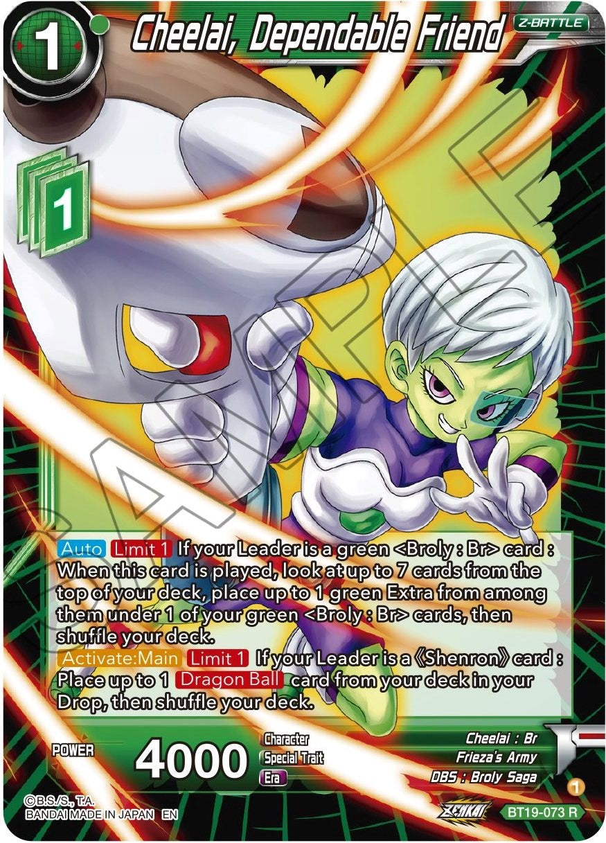 Cheelai, Dependable Friend (BT19-073) [Fighter's Ambition] | Odin's Place