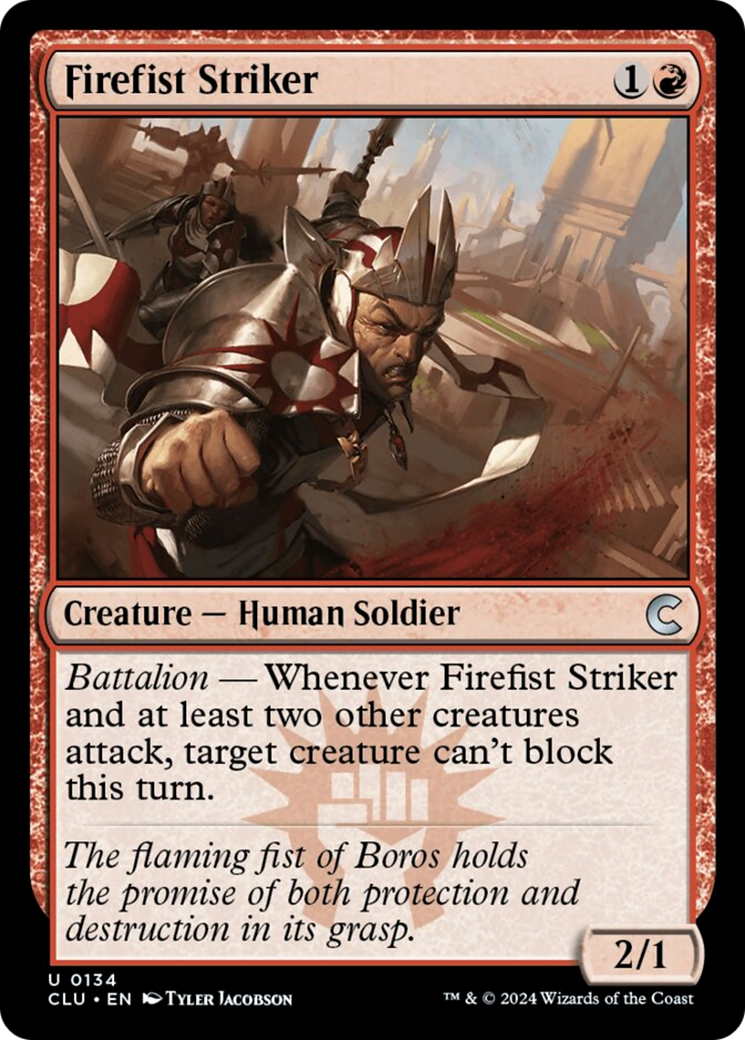 Firefist Striker [Ravnica: Clue Edition] | Odin's Place