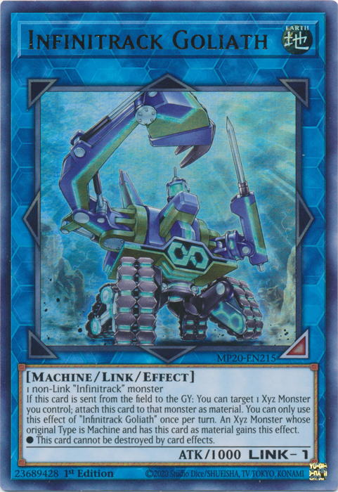 Infinitrack Goliath [MP20-EN215] Ultra Rare | Odin's Place