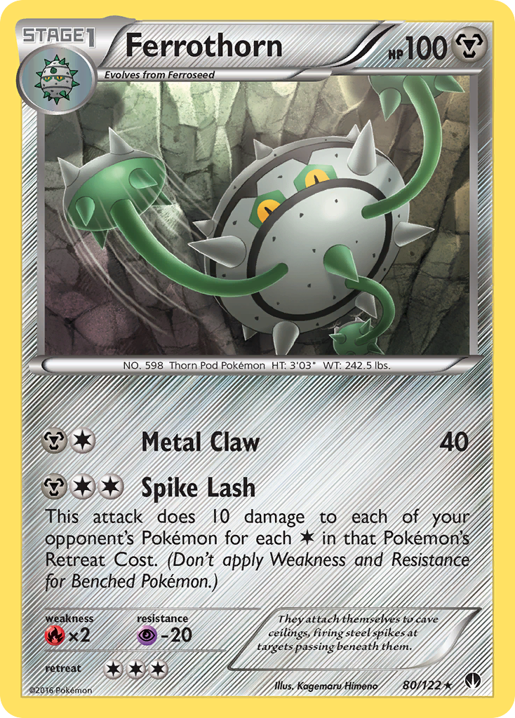 Ferrothorn (80/122) [XY: BREAKpoint] | Odin's Place