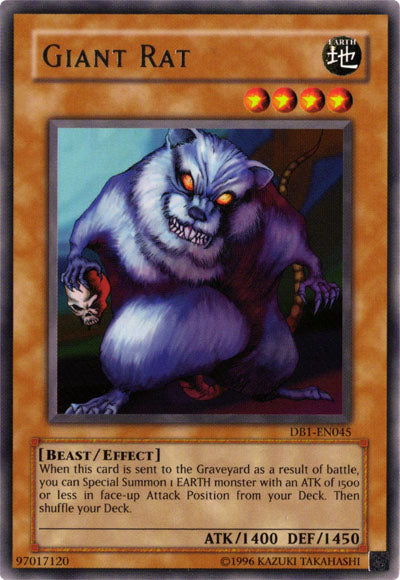 Giant Rat [DB1-EN045] Rare | Odin's Place
