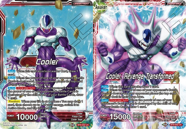 Cooler // Cooler, Revenge Transformed (BT9-002) [Universal Onslaught] | Odin's Place