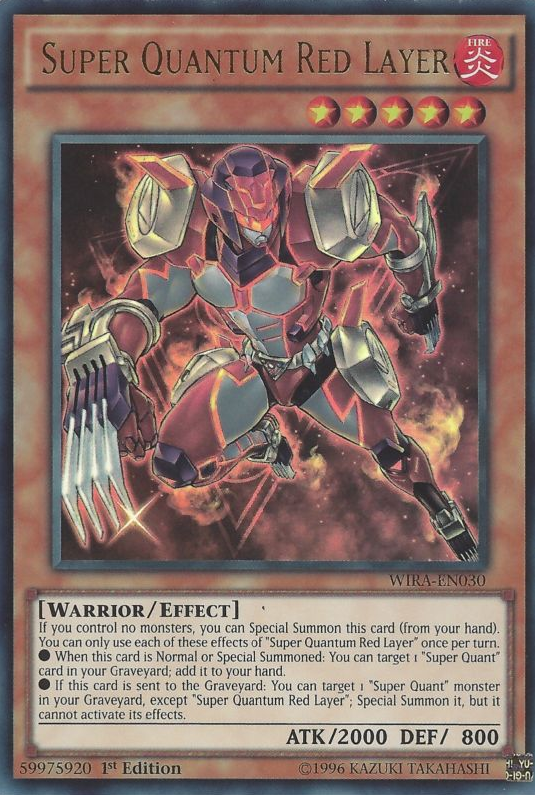 Super Quantum Red Layer [WIRA-EN030] Ultra Rare | Odin's Place