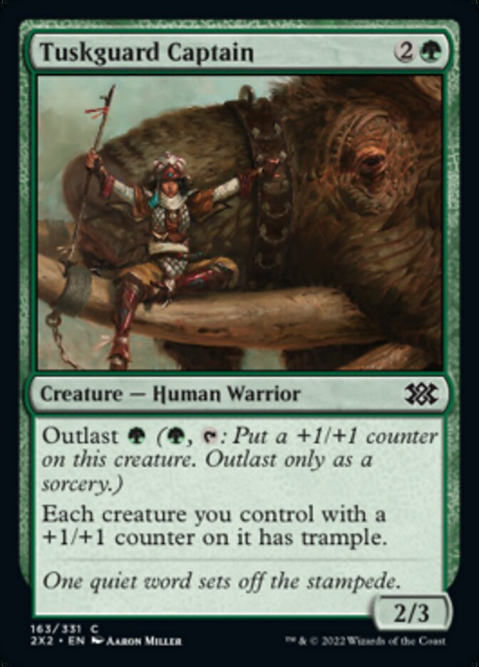 Tuskguard Captain [Double Masters 2022] | Odin's Place