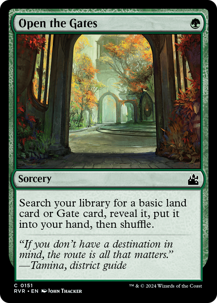 Open the Gates [Ravnica Remastered] | Odin's Place