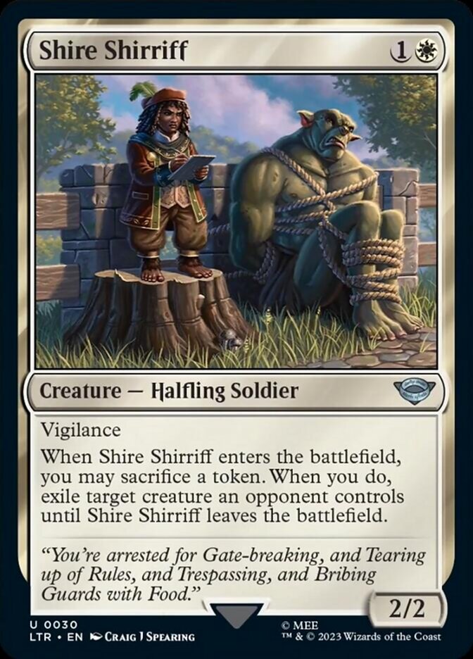 Shire Shirriff [The Lord of the Rings: Tales of Middle-Earth] | Odin's Place