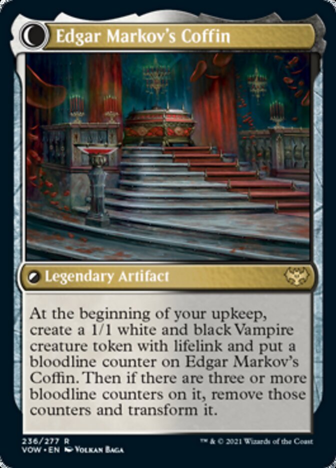 Edgar, Charmed Groom // Edgar Markov's Coffin [Innistrad: Crimson Vow] | Odin's Place