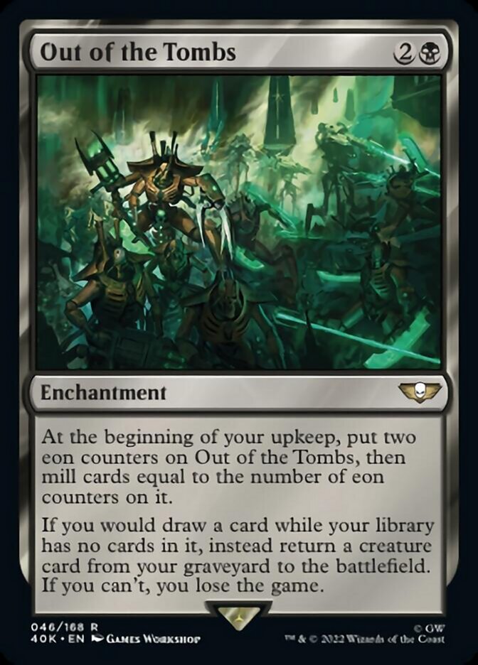 Out of the Tombs (Surge Foil) [Warhammer 40,000] | Odin's Place