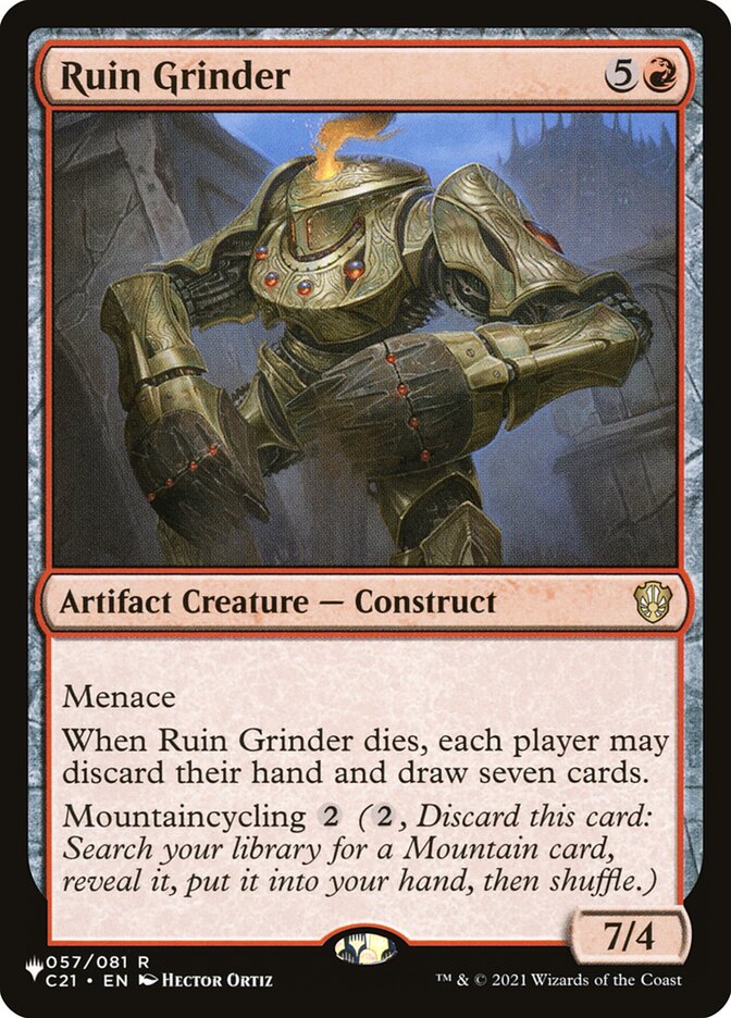 Ruin Grinder [The List] | Odin's Place