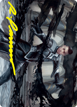 Killian, Ink Duelist Art Card (Gold-Stamped Signature) [Strixhaven: School of Mages Art Series] | Odin's Place