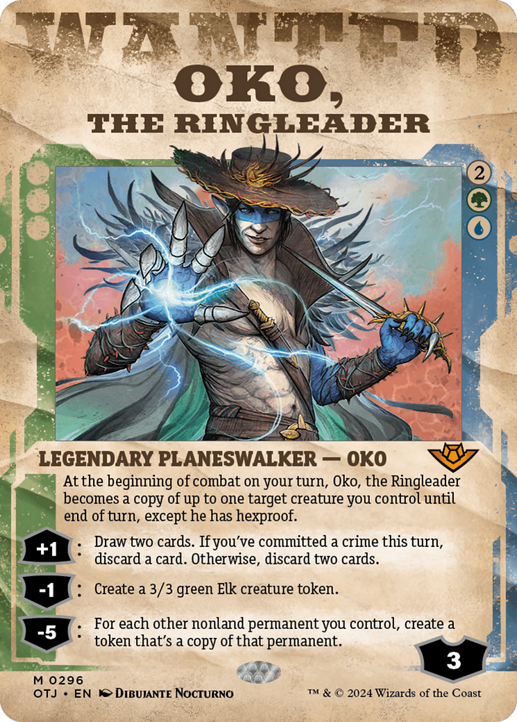 Oko, the Ringleader (Showcase) [Outlaws of Thunder Junction] | Odin's Place