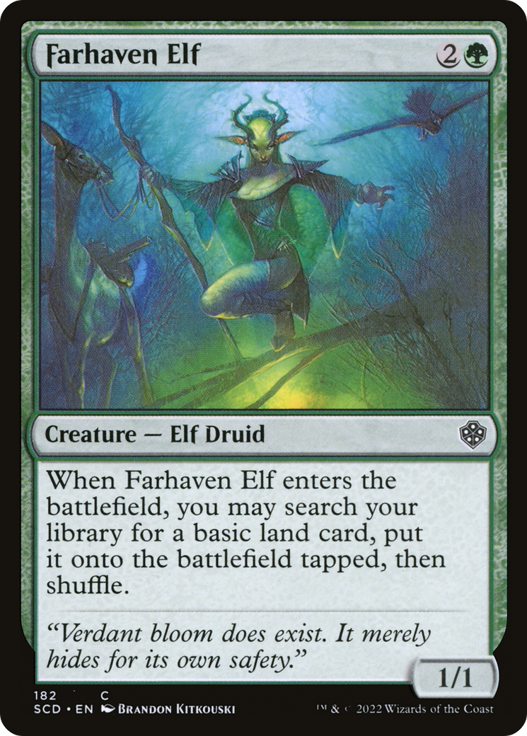 Farhaven Elf [Starter Commander Decks] | Odin's Place