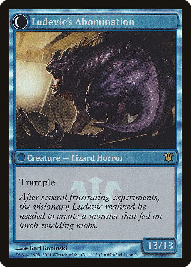 Ludevic's Test Subject // Ludevic's Abomination (Launch) [Innistrad Prerelease Promos] | Odin's Place
