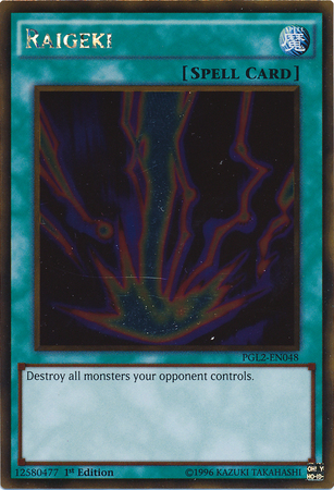 Raigeki [PGL2-EN048] Gold Rare | Odin's Place