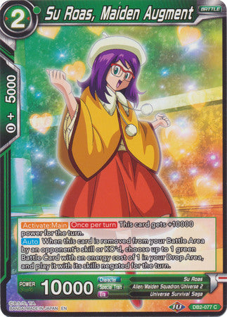 Su Roas, Maiden Augment (DB2-077) [Divine Multiverse] | Odin's Place
