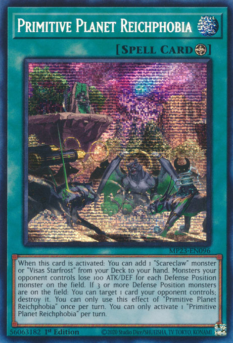 Primitive Planet Reichphobia [MP23-EN096] Prismatic Secret Rare | Odin's Place