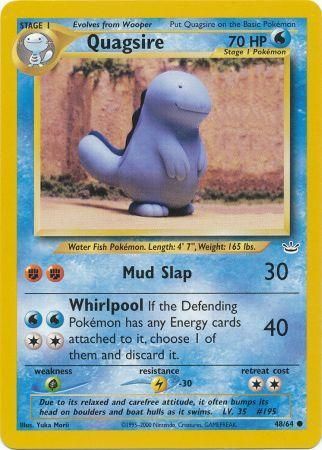 Quagsire (48/64) [Neo Revelation Unlimited] | Odin's Place