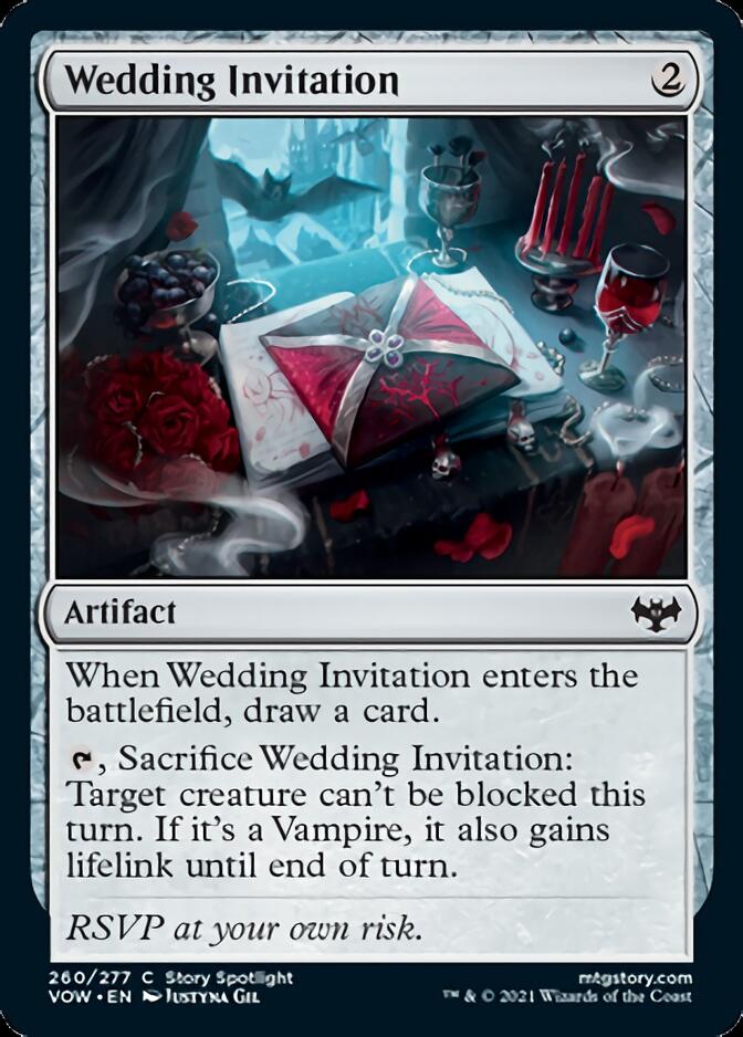 Wedding Invitation [Innistrad: Crimson Vow] | Odin's Place