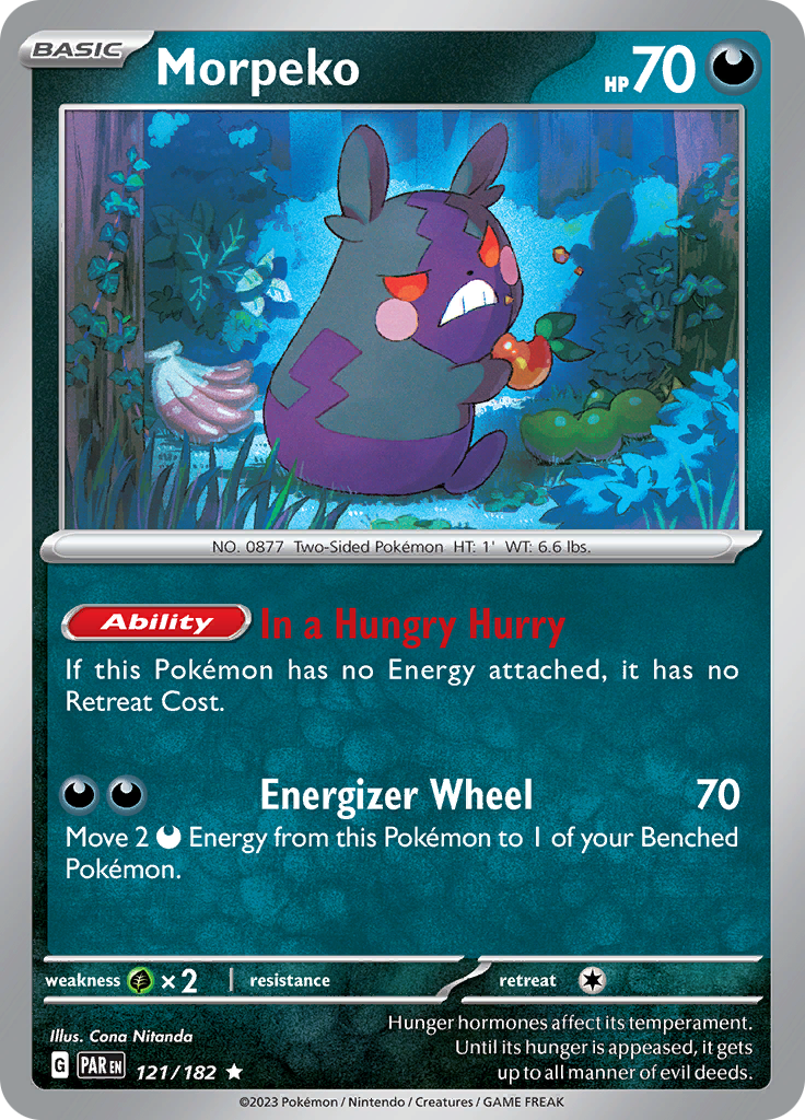 Morpeko (121/182) [Scarlet & Violet: Paradox Rift] | Odin's Place