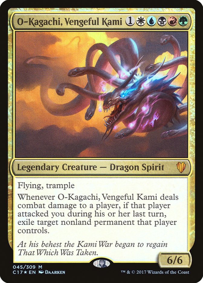 O-Kagachi, Vengeful Kami (45) [Commander 2017] | Odin's Place