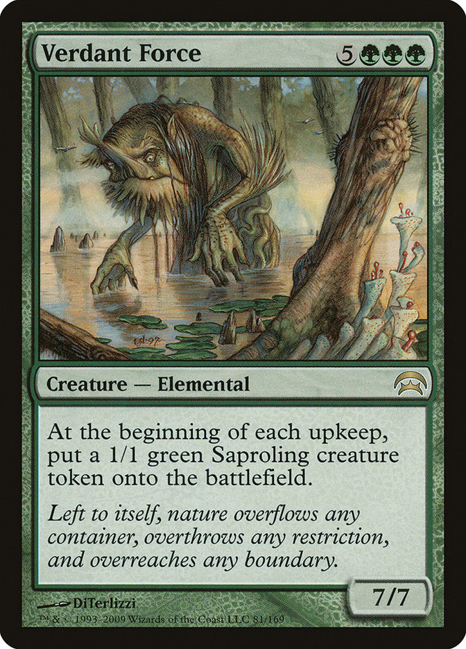 Verdant Force (81) [Planechase] | Odin's Place