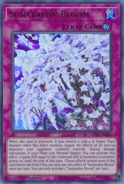 Sunavalon Bloom [GFTP-EN026] Ultra Rare | Odin's Place