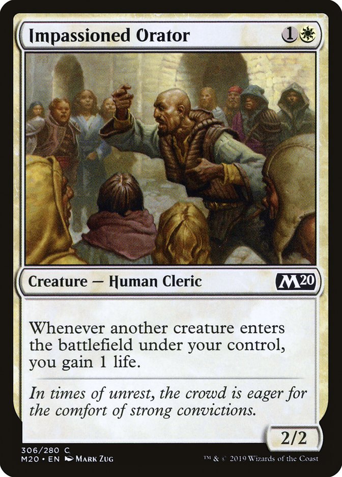 Impassioned Orator [Core Set 2020] | Odin's Place