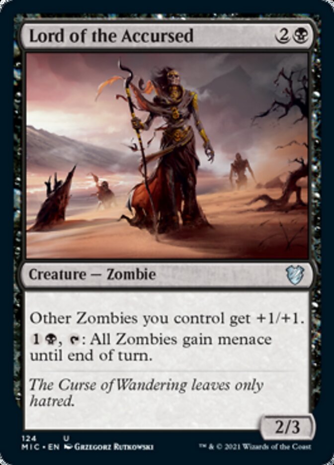 Lord of the Accursed [Innistrad: Midnight Hunt Commander] | Odin's Place