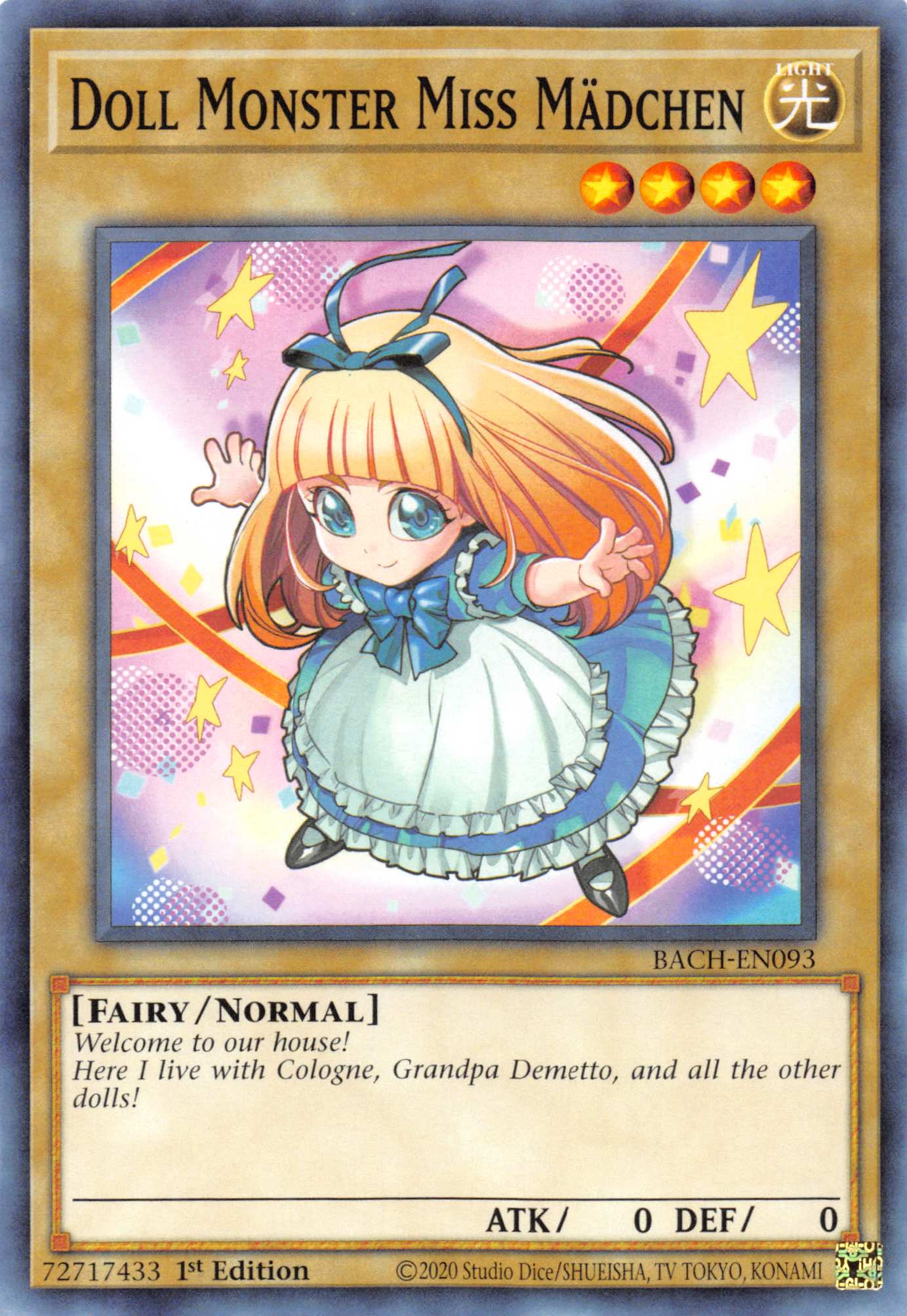 Doll Monster Miss Madchen [BACH-EN093] Common | Odin's Place